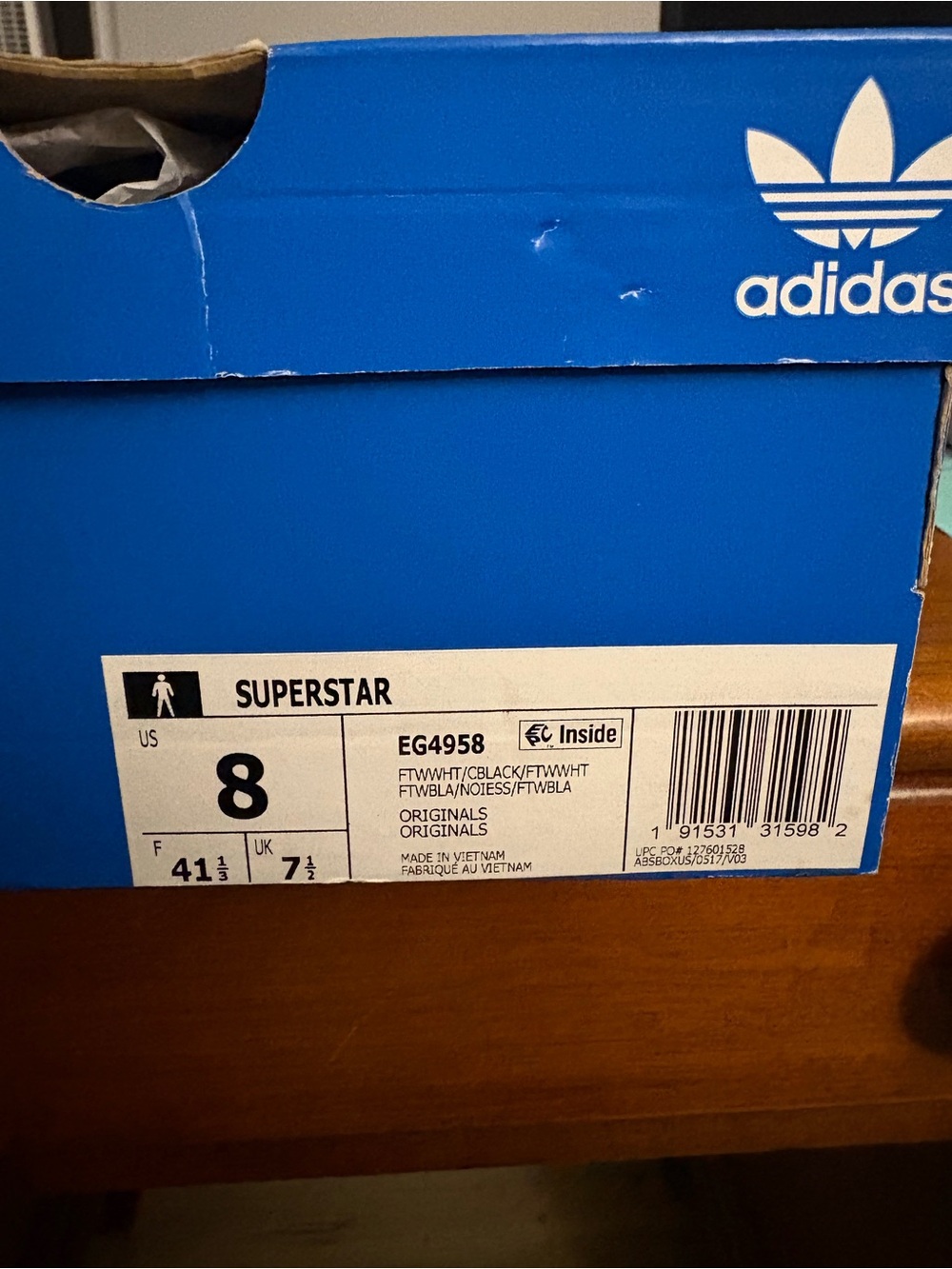 Adidas Superstar Sneakers - NIB White / Black